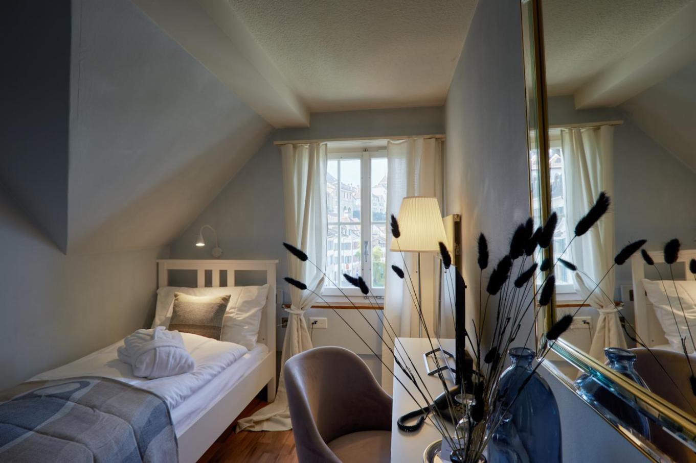 Hotel Schiff Am See Murten Buitenkant foto